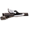 Sneaker with wings themed cloisonne tie bar