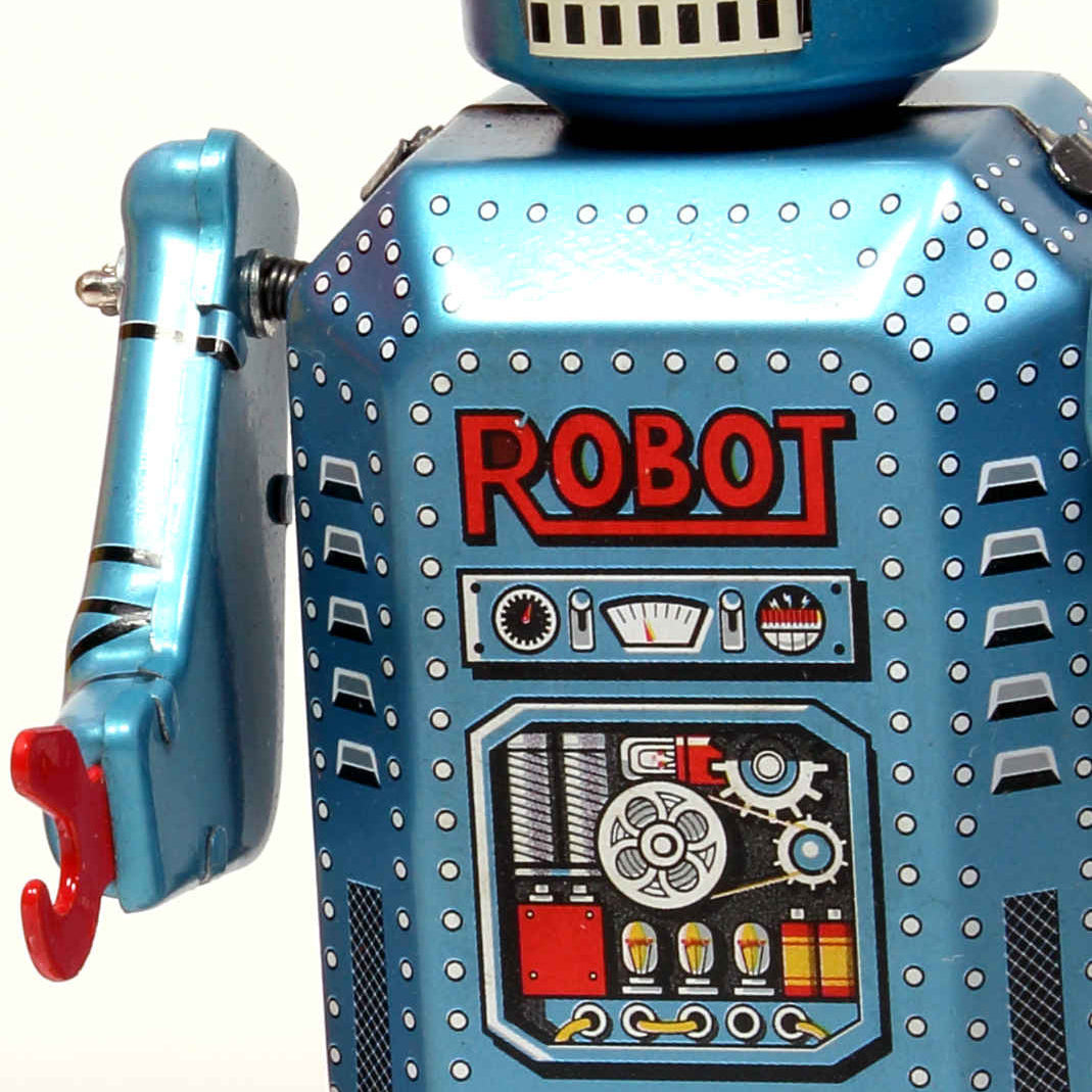 Retro Wind-up Robot Toy