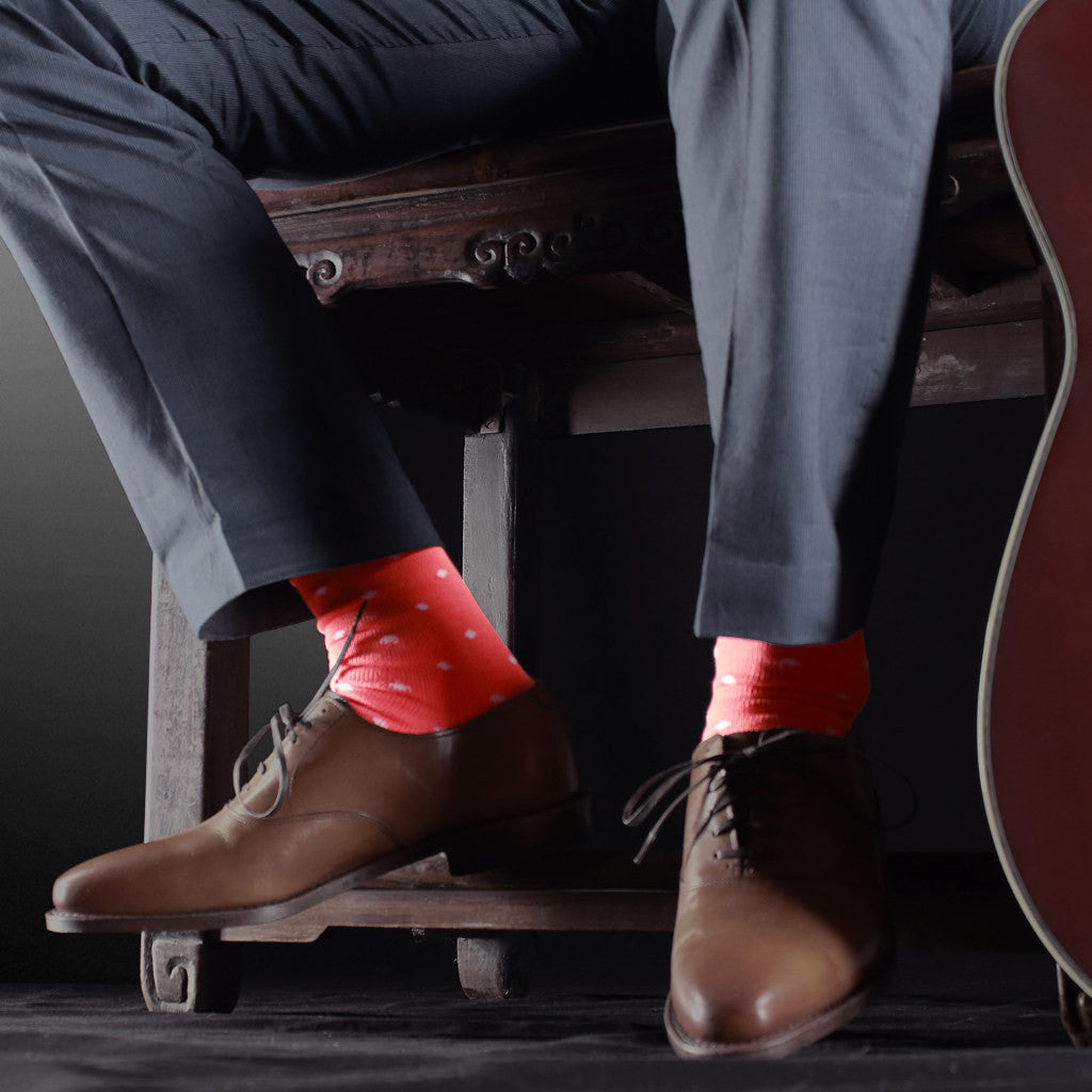 Colorful Fly Fishing Patterned Socks by Soxfords
