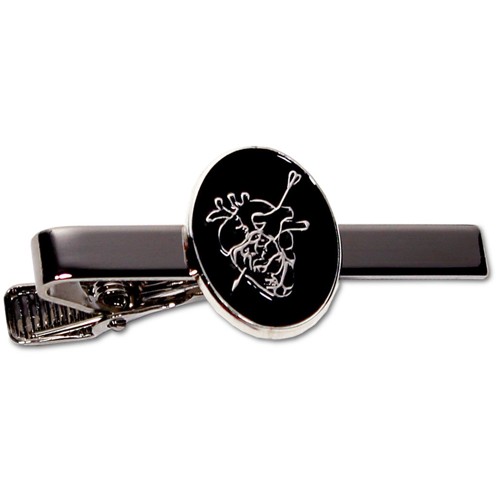 Anatomically Correct Heart Themed Tie Bar