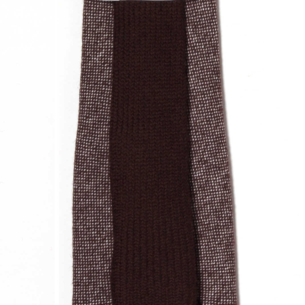 Made in Brooklyn Hand-Crafted Brown Wool Tie