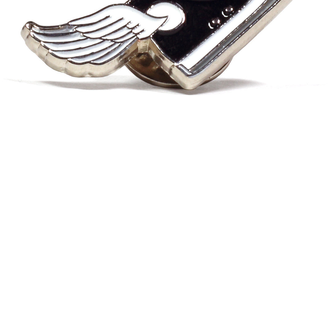 Unique enamel lapel pin