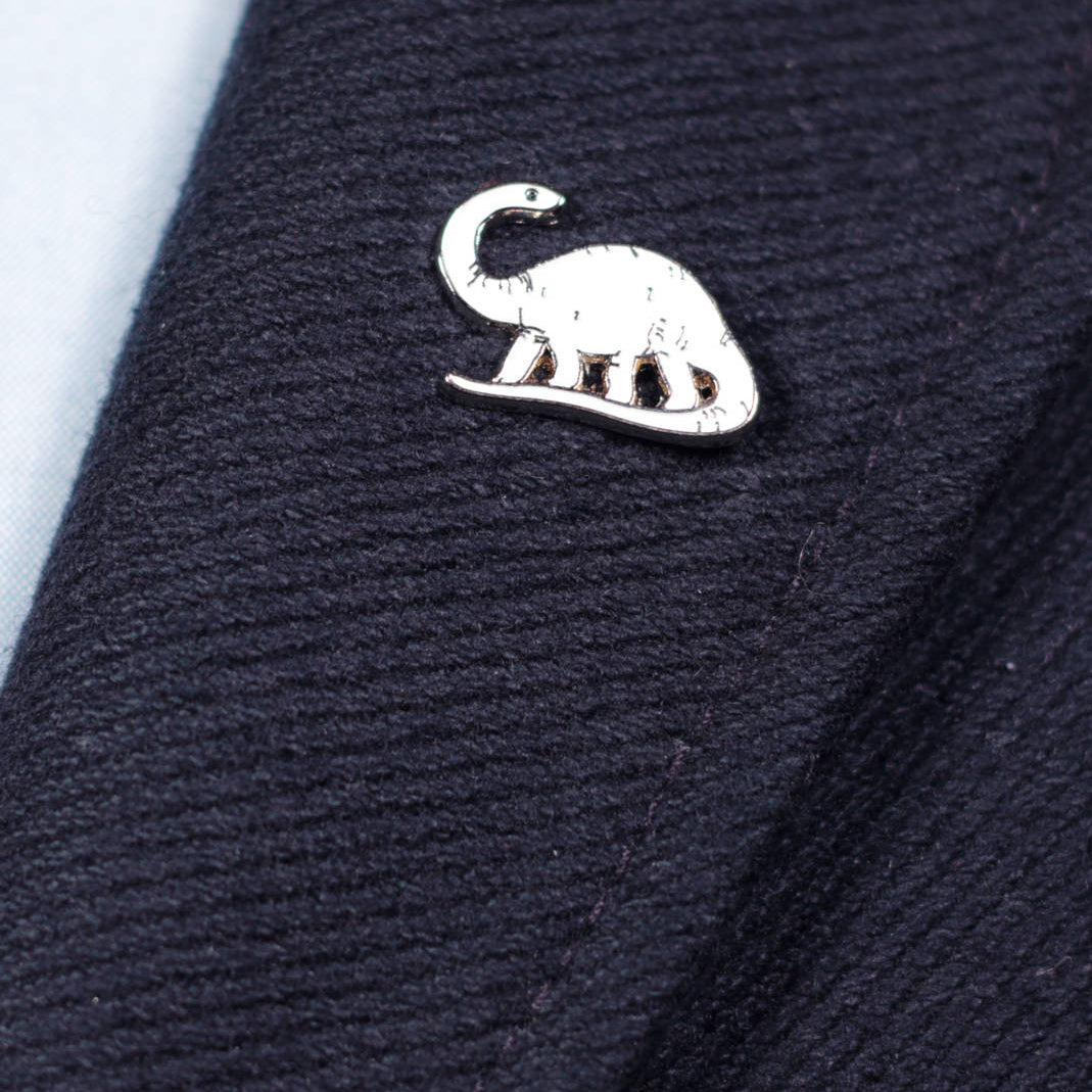 Dinosaur lapel pin