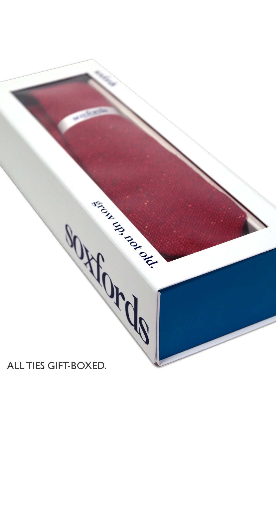 All wool ties come gift boxed.